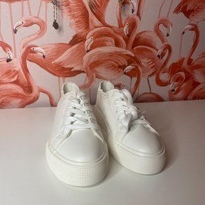 Jordan Eyelet Platform Sneaker